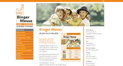 Desktop Screenshot of binger-messe.de